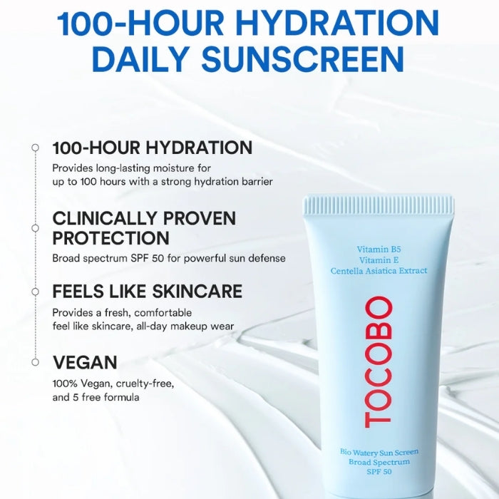 [TOCOBO] BIO WATERY SUN CREAM SPF50+ PA++++