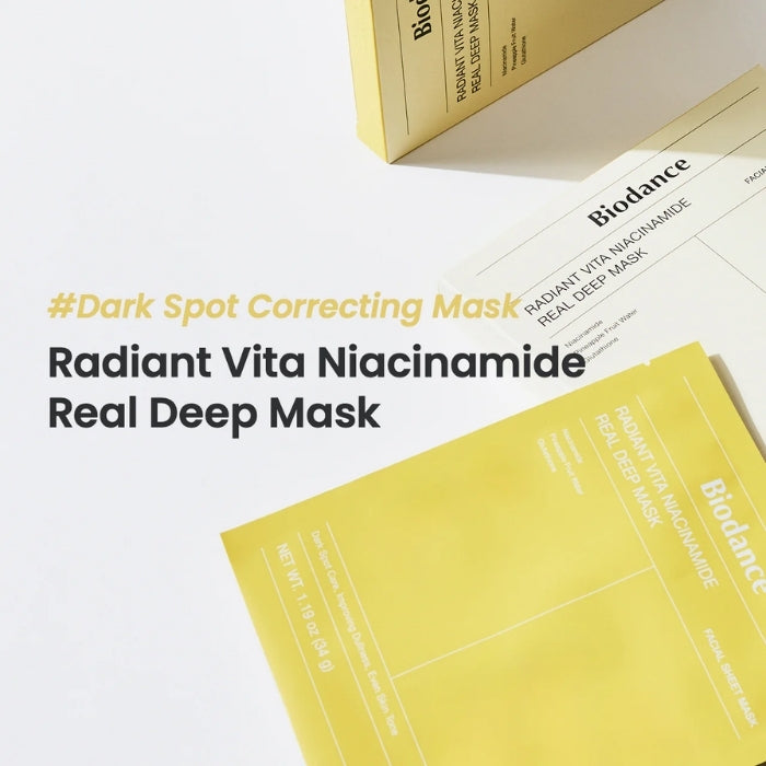 [Biodance] Radiant Vita Niacinamide Real Deep Mask