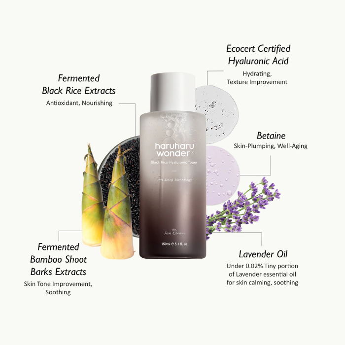[haruharu wonder] Black Rice Hyaluronic Toner