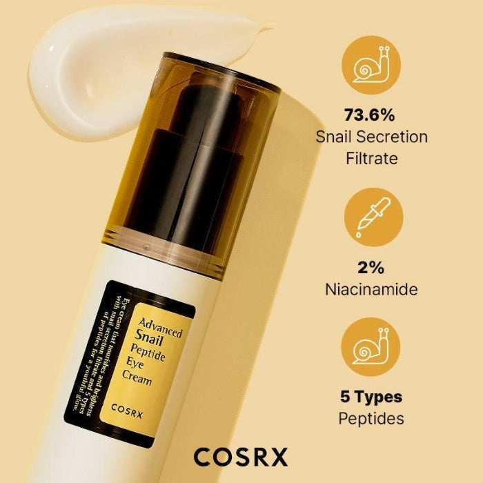[COSRX] ADVANCED SNAIL PEPTIDE EYE CREAM