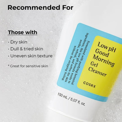 [COSRX] LOW pH GOOD MORNING GEL CLEANSER