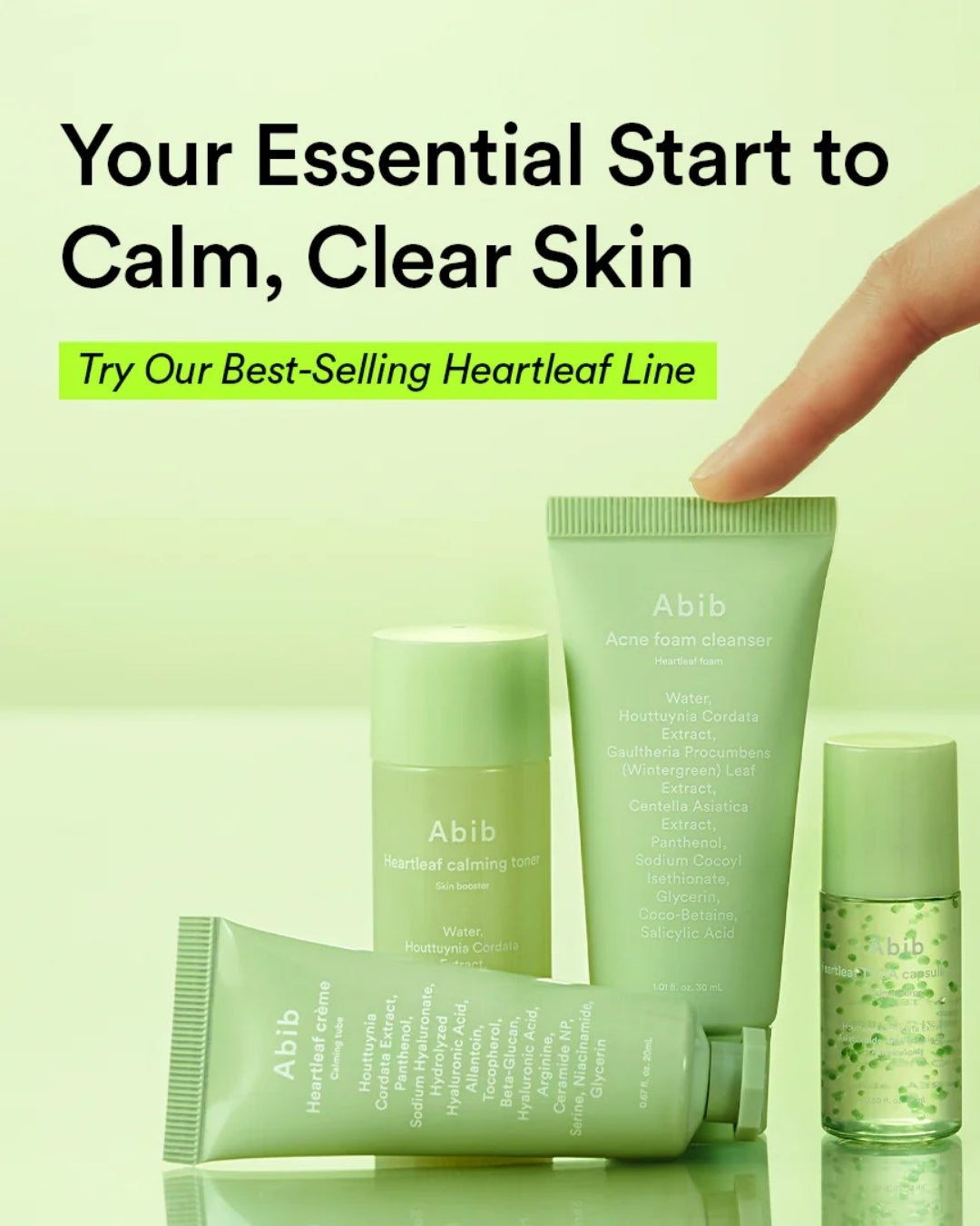 [Abib] Heartleaf Calming Trial Kit