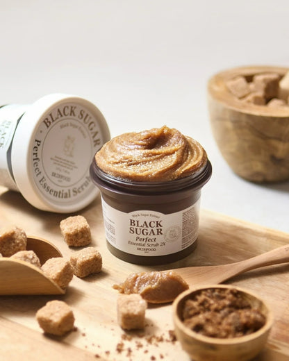 [SKINFOOD] Black Sugar Perfect Essential Scrub 2X