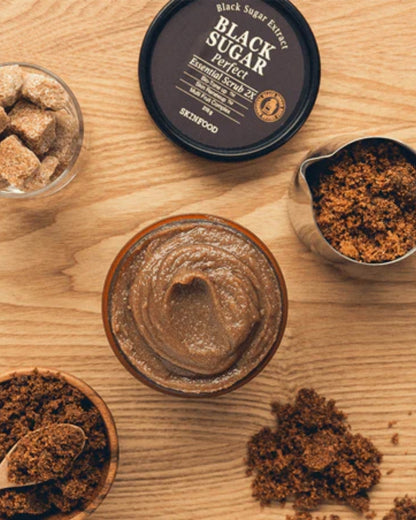 [SKINFOOD] Black Sugar Perfect Essential Scrub 2X