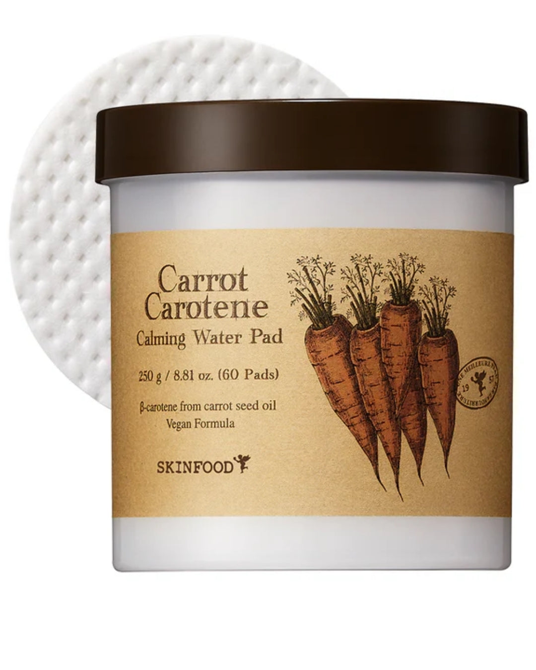 [SKINFOOD] Carrot Carotene Calming Water Pad