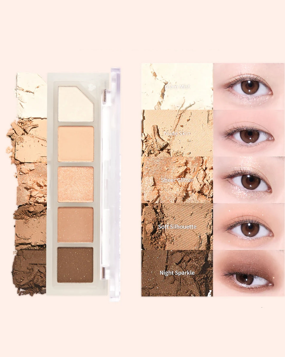 [UNLEASHIA] Mood Shower Eye Palette