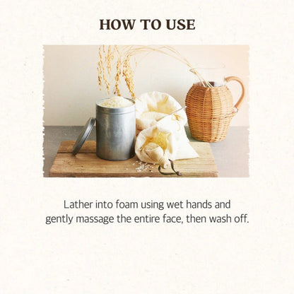 Rice Daily Brightening Cleansing Foam