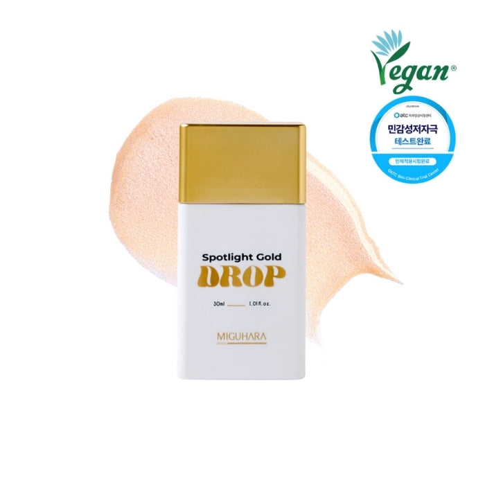 [MIGUHARA] SPOTLIGHT GOLD DROP CHAMPAGNE GOLD