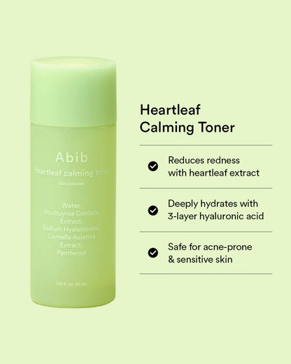 [Abib] Heartleaf Calming Trial Kit