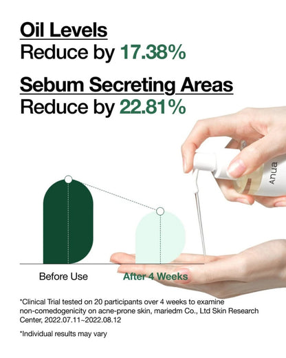 [Anua] Heartleaf Pore Control Cleansing Oil Mild