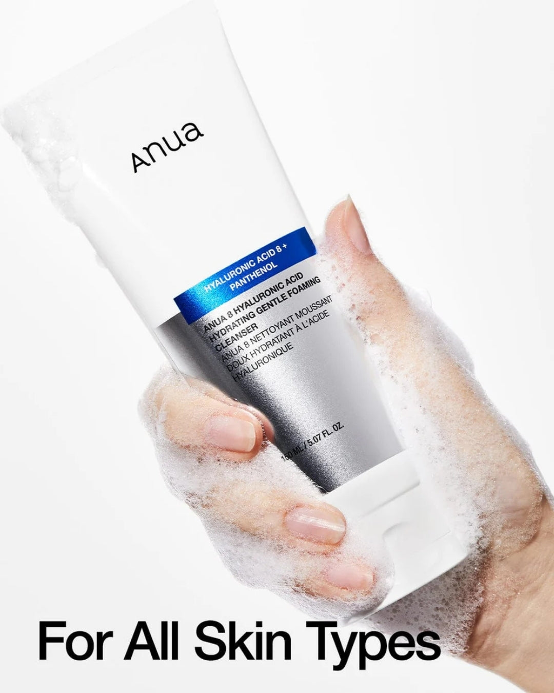 [Anua] 8 Hyaluronic Acid Hydrating Gentle Foaming Cleanser